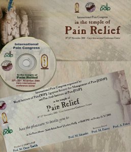 Cairo International Pain Congress by WIP and ESMP in Nov. 2008